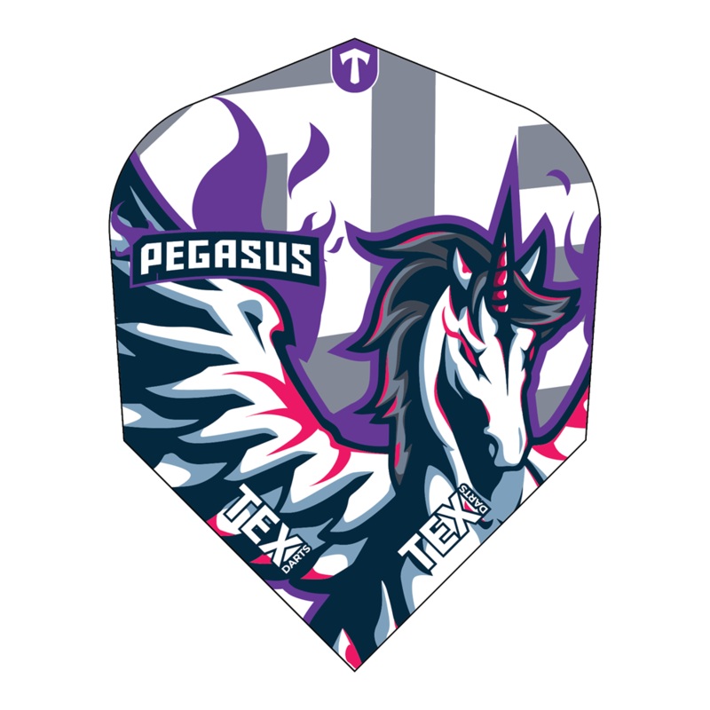 TEX – Pegasus Dart Flights – Standard Small NO6 Shape