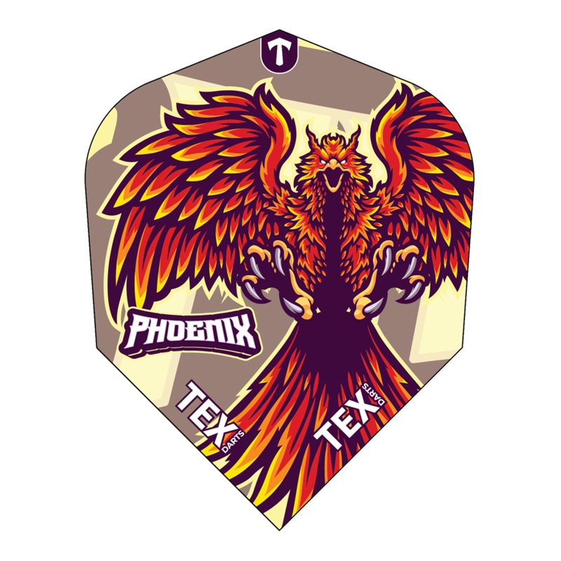 TEX – Phoenix Dart Flights – Standard Small NO6 Shape
