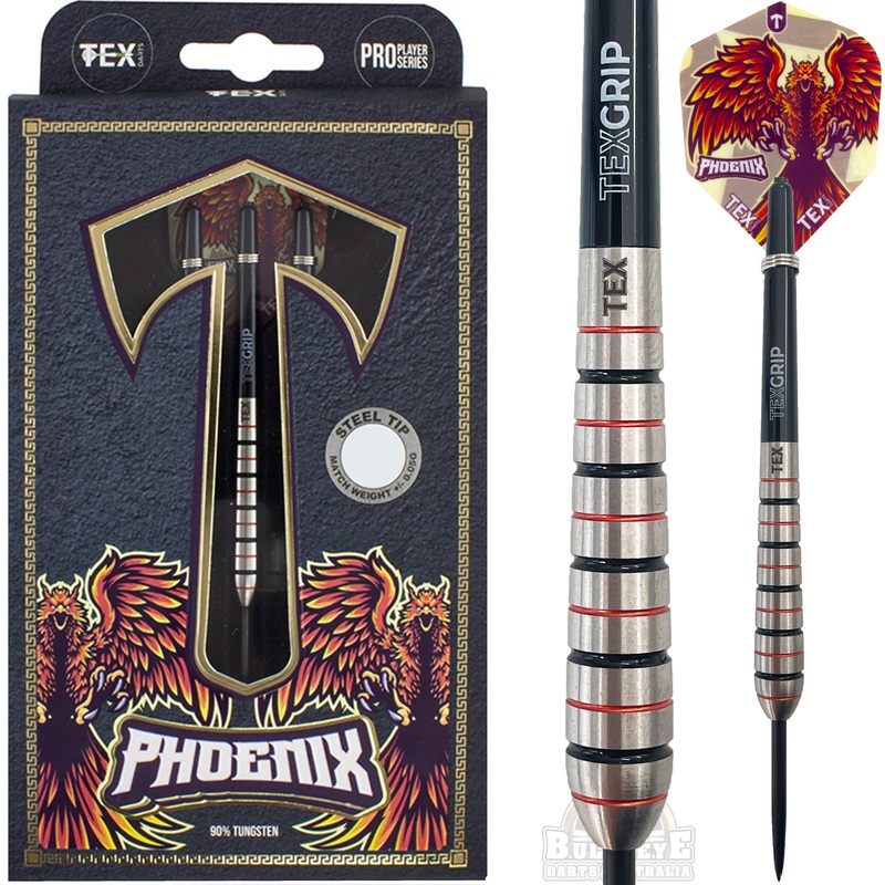 TEX – Phoenix Darts – 90% Tungsten – 21g