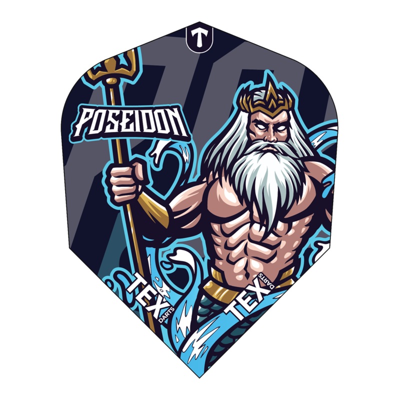 TEX – Poseidon Dart Flights – Standard Small NO6 Shape
