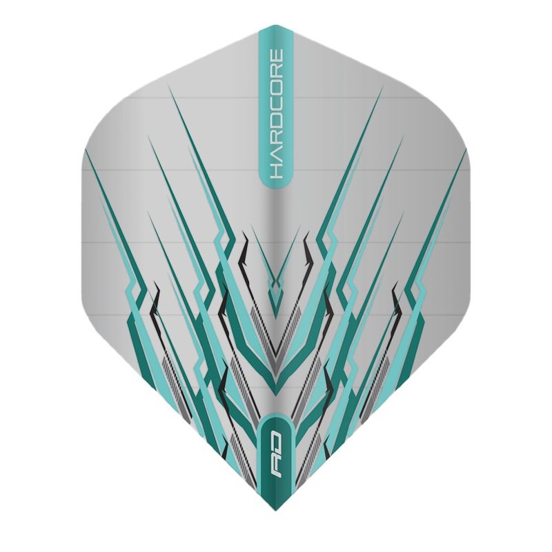 RED DRAGON – Hardcore Light Blue Mohawk Dart Flights