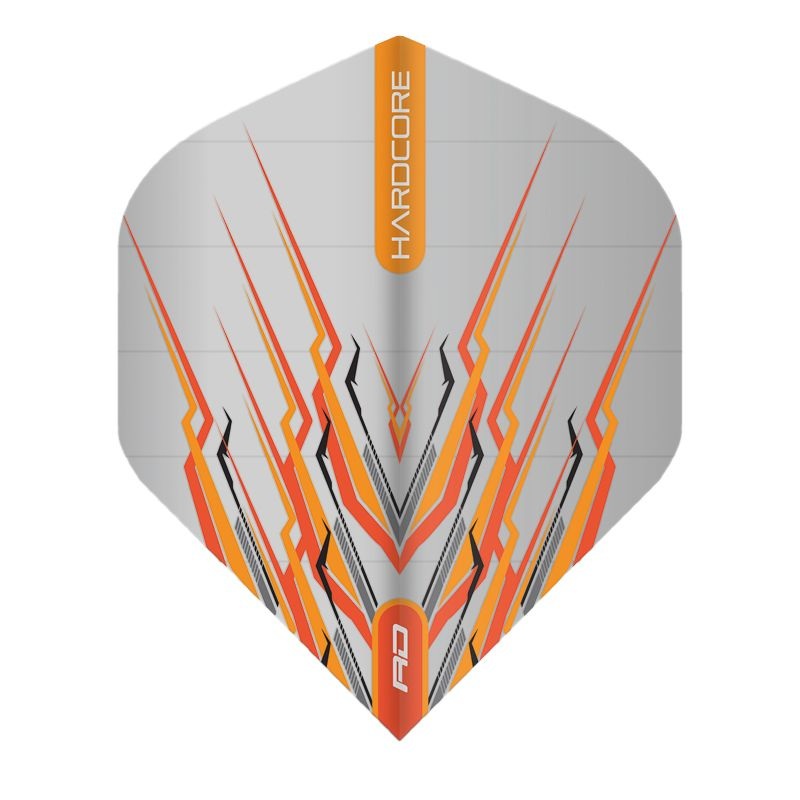 RED DRAGON – Hardcore Orange Mohawk Dart Flights