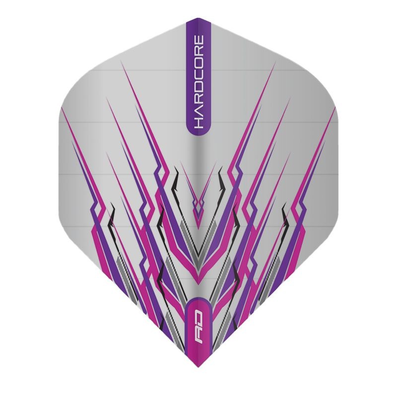 RED DRAGON – Hardcore Purple Mohawk Dart Flights