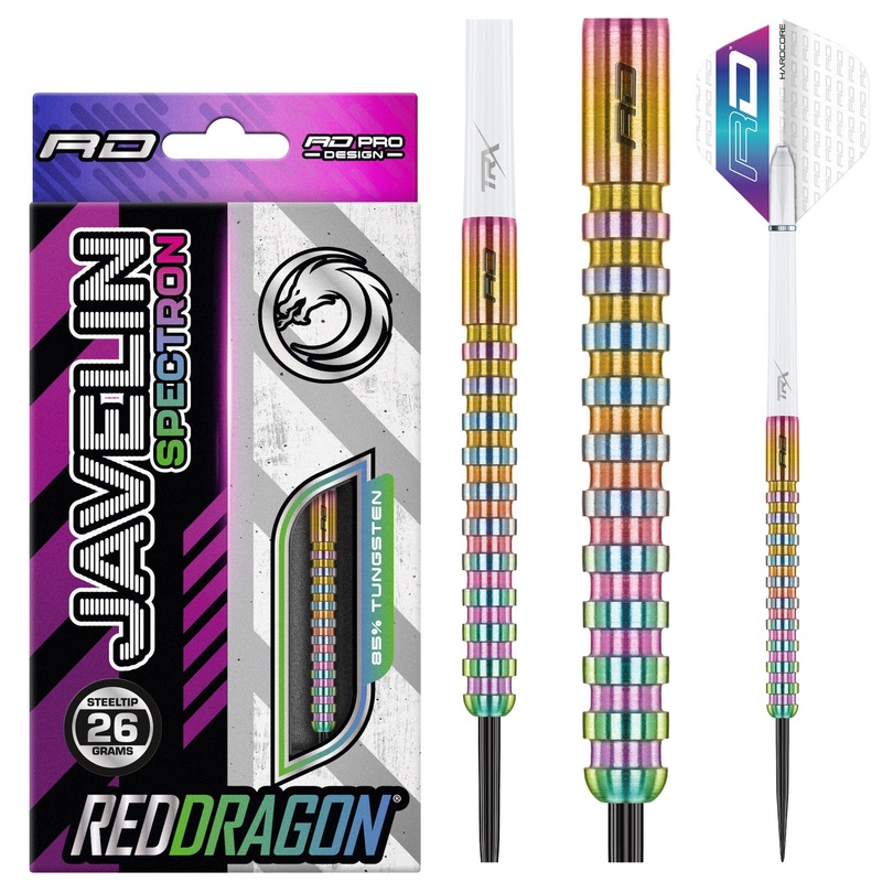 RED DRAGON – Javelin Spectron Darts – 85% Tungsten – 26g