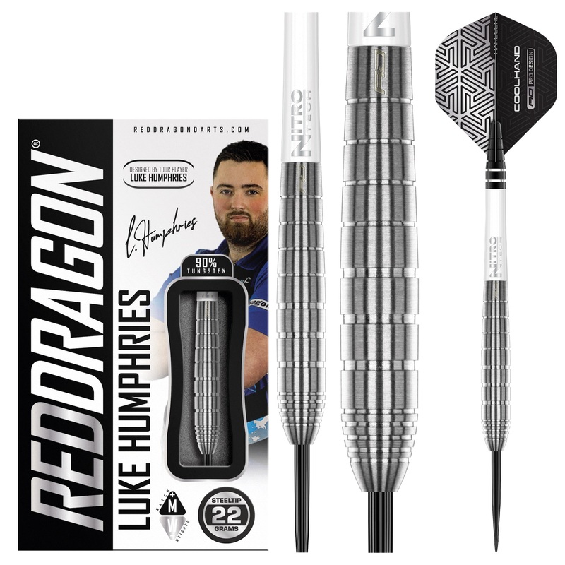 RED DRAGON – Luke Humphries TX1 Special Edition Darts – 90% Tungsten – 22g