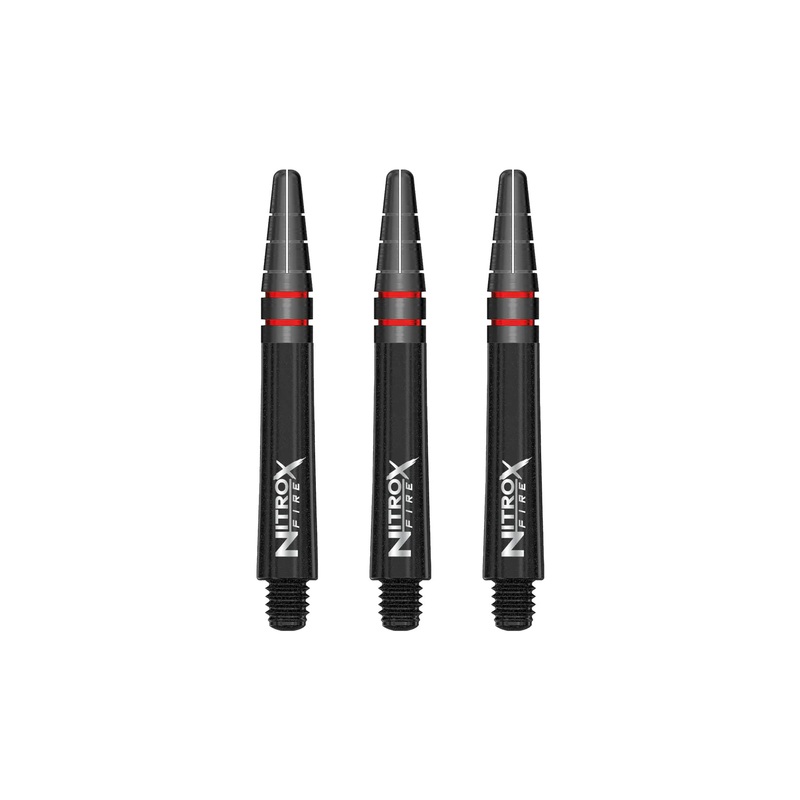 RED DRAGON – Nitro X FIRE Composite Dart Shafts – 36mm SHORT