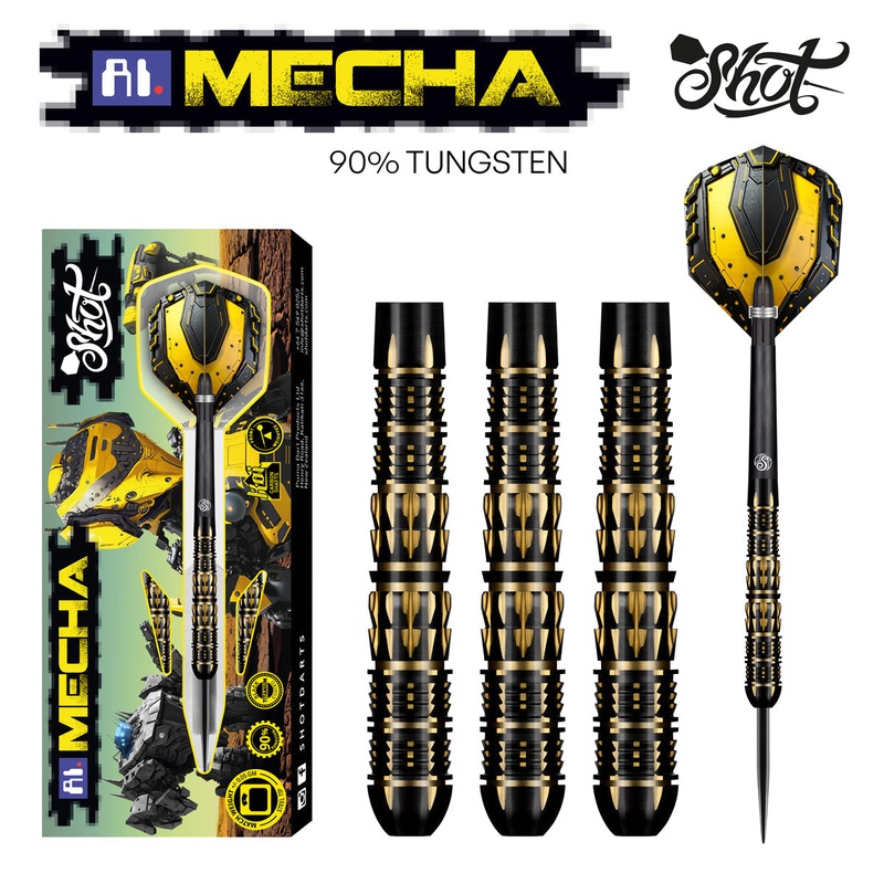 SHOT – AI MECHA Dart Set – 90% Tungsten – 25g