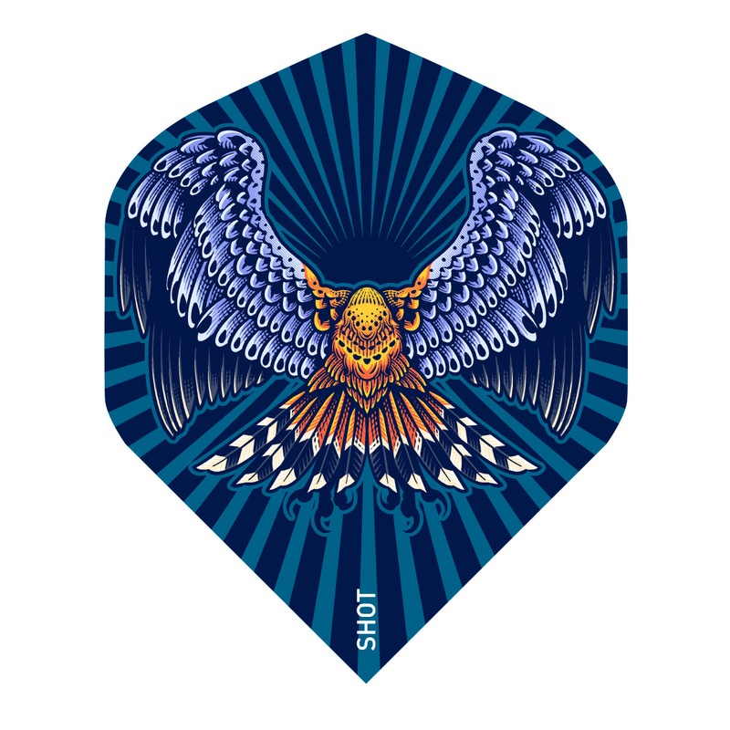 SHOT – Viking Birds of Prey Kestrel Dart Flight Set – Standard