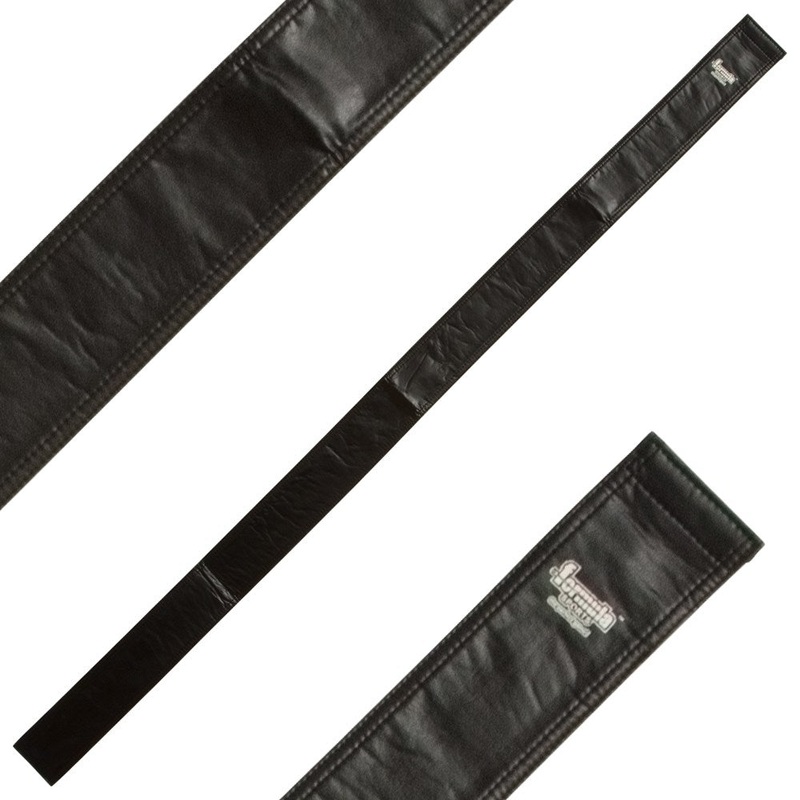 Soft Cue Sleeve for 1 Piece 57″ Cue – Velcro Close – BLACK
