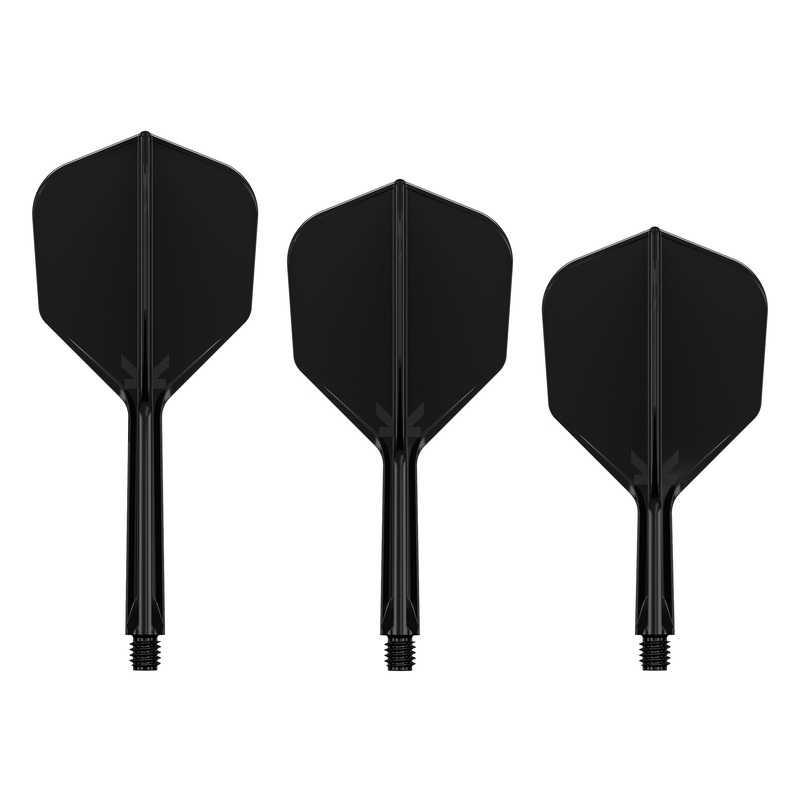 TARGET – K-FLEX All-In-One Moulded Flights NO6 Size – BLACK