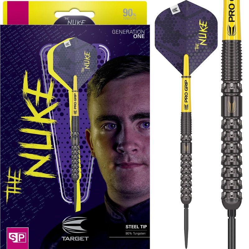 TARGET – LUKE ‘THE NUKE’ LITTLER DARTS – 90% Tungsten SP – 23g