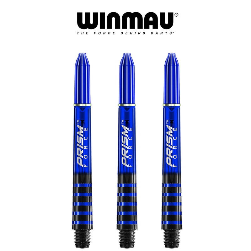 WINMAU Prism Force – Ring Lock Dart Shafts – MEDIUM BLUE