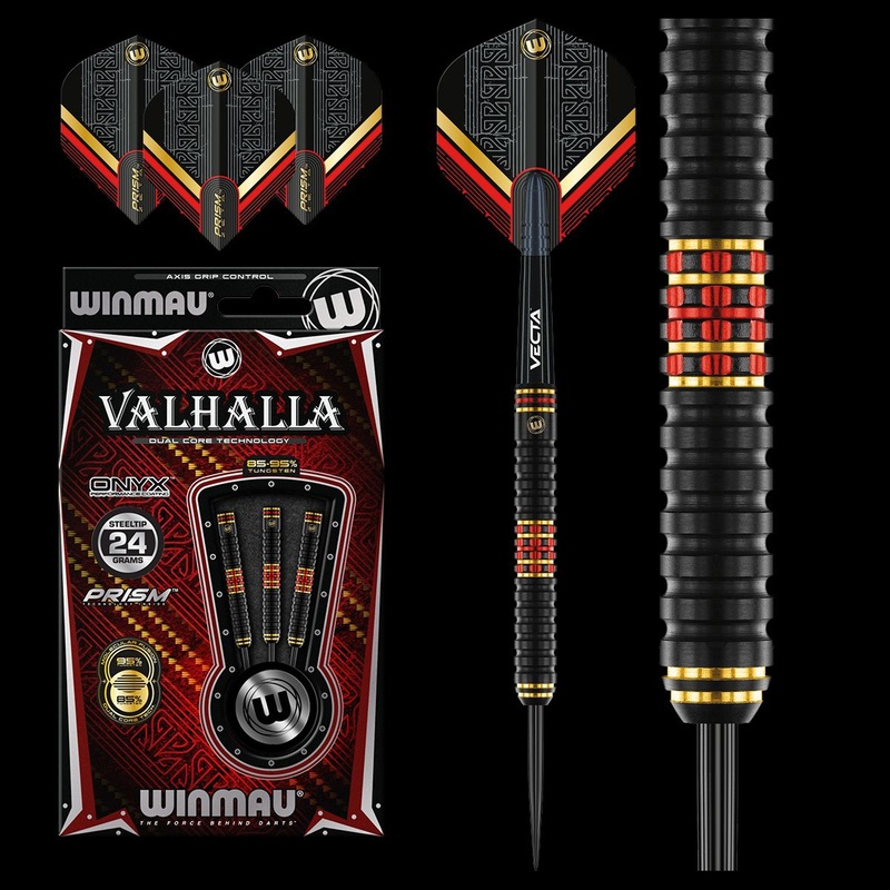WINMAU – Valhalla – 85% and 95% Dual Core Tungsten Darts – 24g