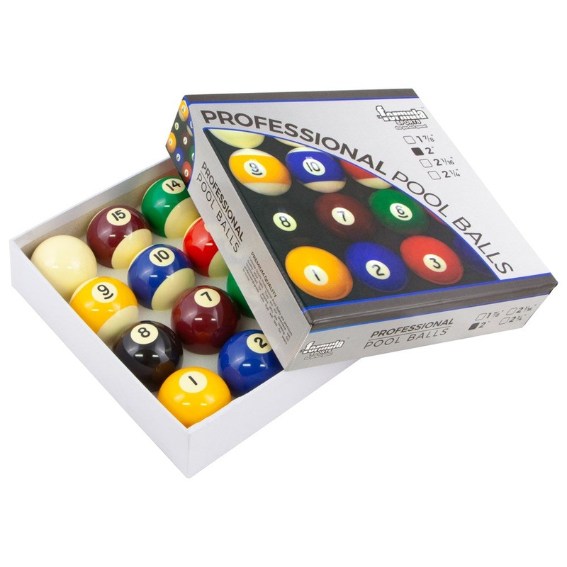 FORMULA – Professional Pool Balls 2 1/4″ Boxed