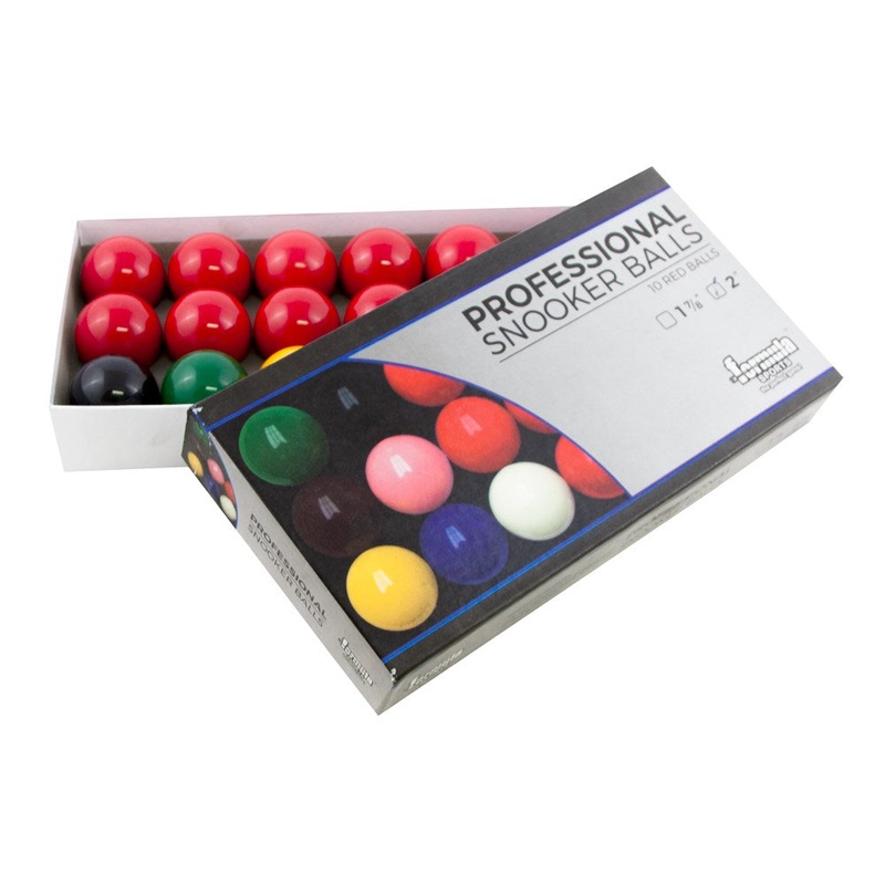 FORMULA – Professional Snooker Balls 2″ Boxed