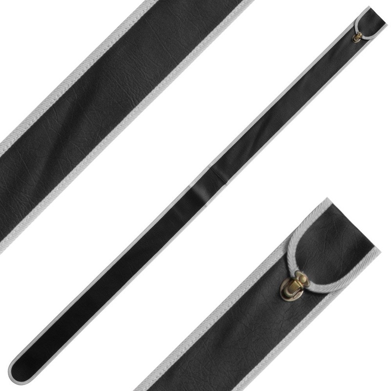 Soft Cue Sleeve 1pce 57″ – Clasp Close – Black