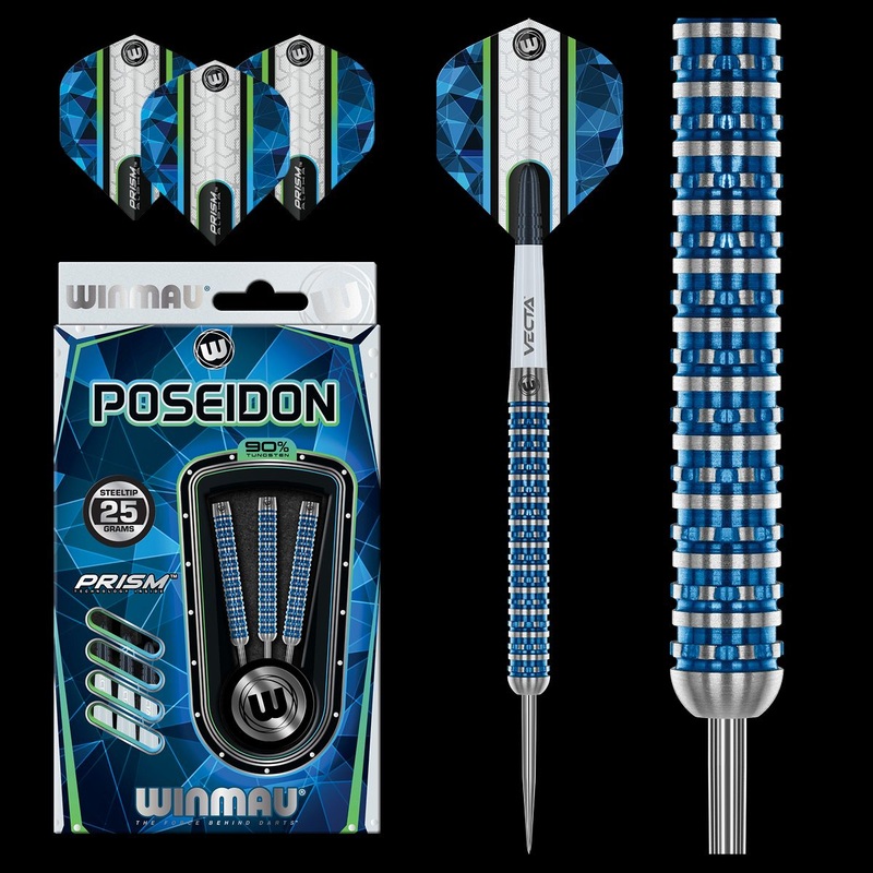 WINMAU – Poseidon – 90% Tungsten Darts – 25g