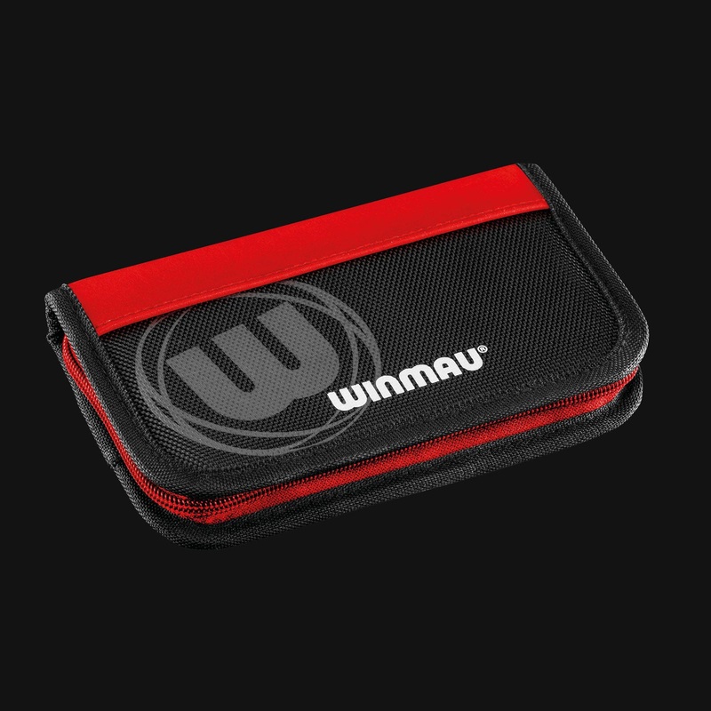 WINMAU Urban Slim Dart Case RED – 2 Sets – 11 Compartments