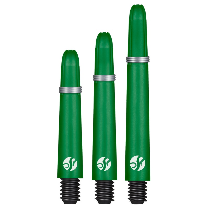 SHOT – Koi CARBON Dart Shafts – Green