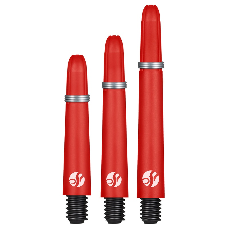 SHOT – Koi CARBON Dart Shafts – Red