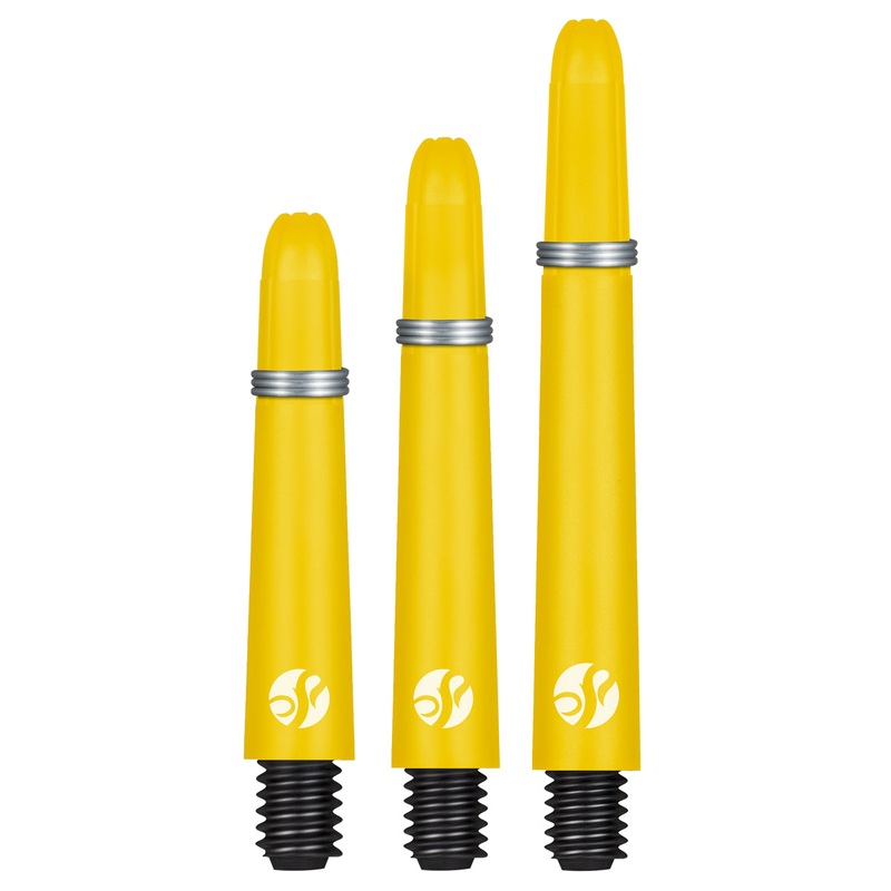 SHOT – Koi CARBON Dart Shafts – Yellow
