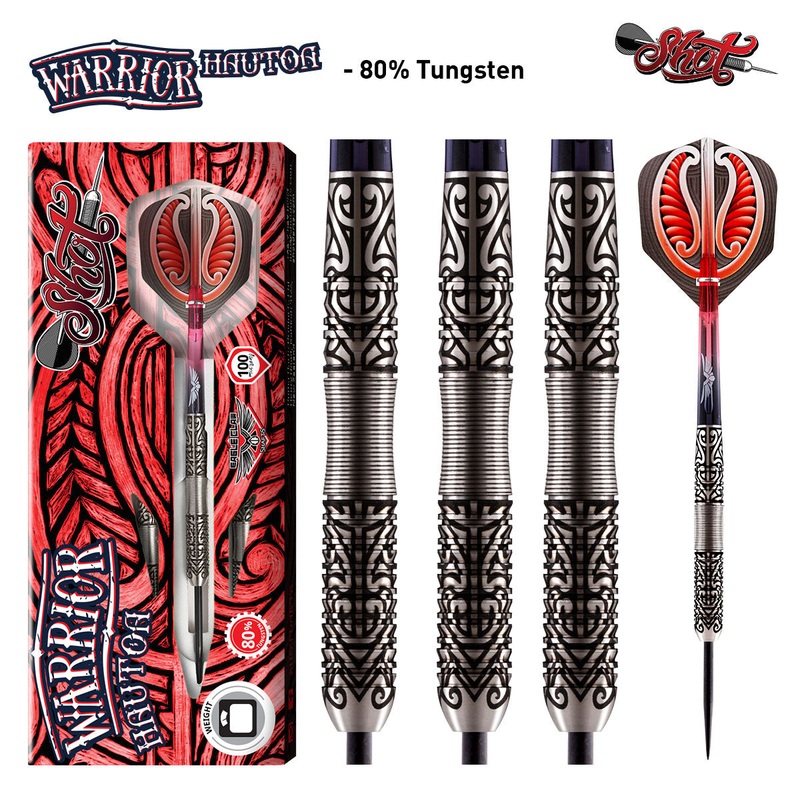 SHOT Warrior Hautoa Darts – 80% Tungsten – 24g