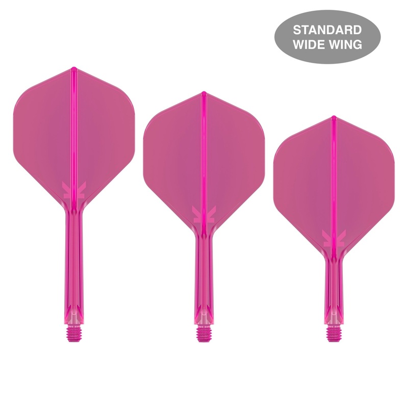 TARGET – K-FLEX All-In-One Moulded Flights NO2 Size – Neon Pink