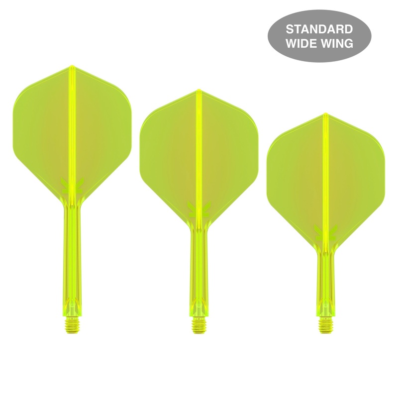 TARGET – K-FLEX All-In-One Moulded Flights NO2 Size – Neon Yellow