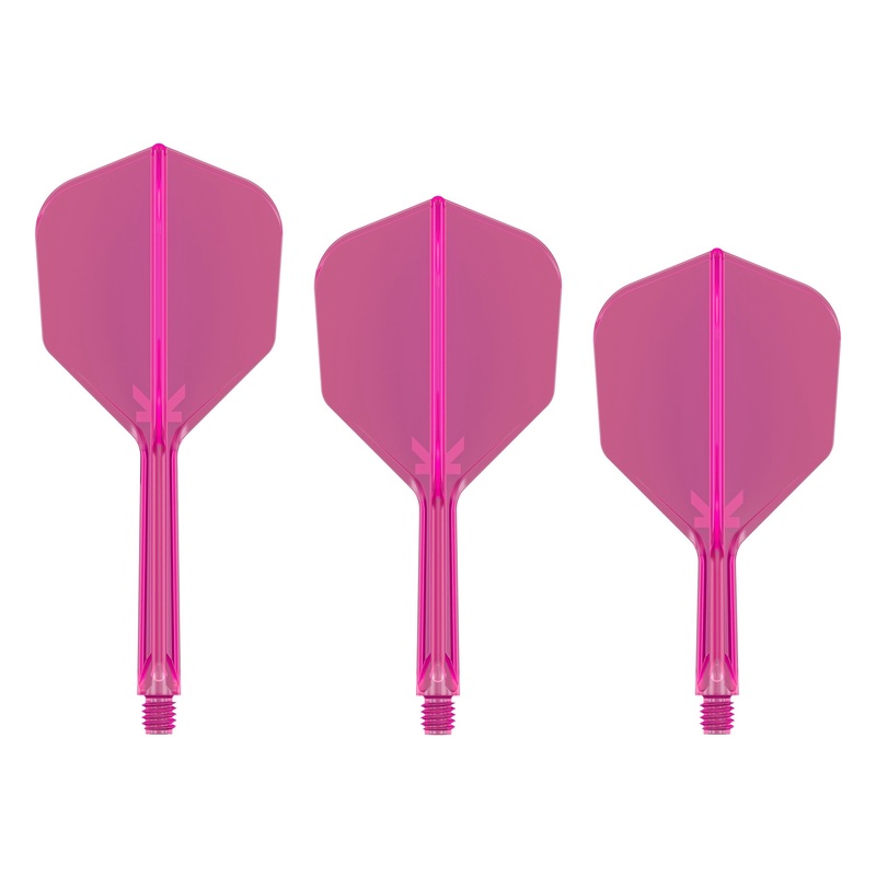 TARGET – K-FLEX All-In-One Moulded Flights NO6 Size – Neon Pink