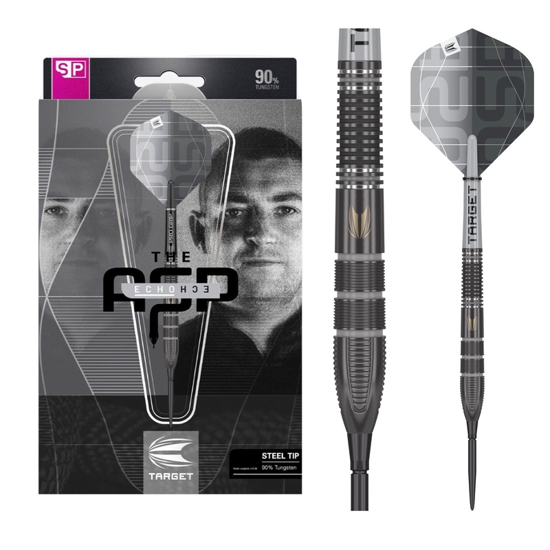 TARGET – Nathan Aspinall x ECHO Steel Tip Darts – 90% Tungsten – 23g