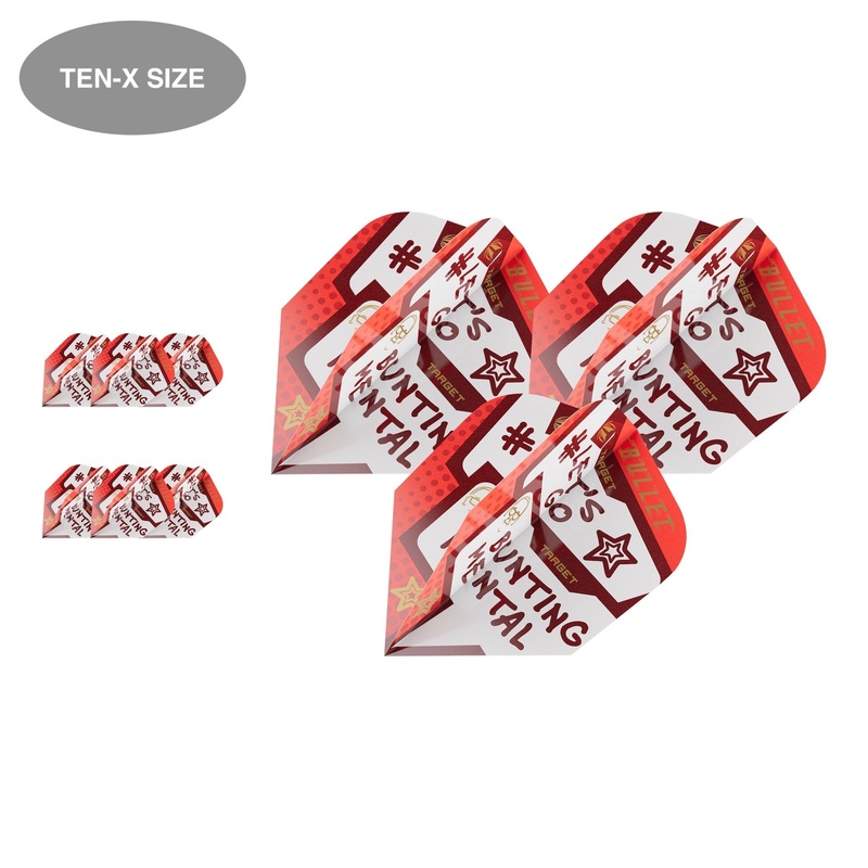 TARGET – Stephen Bunting Pro Ultra Flights – Multipack – TEN-X Size – 100 Micron