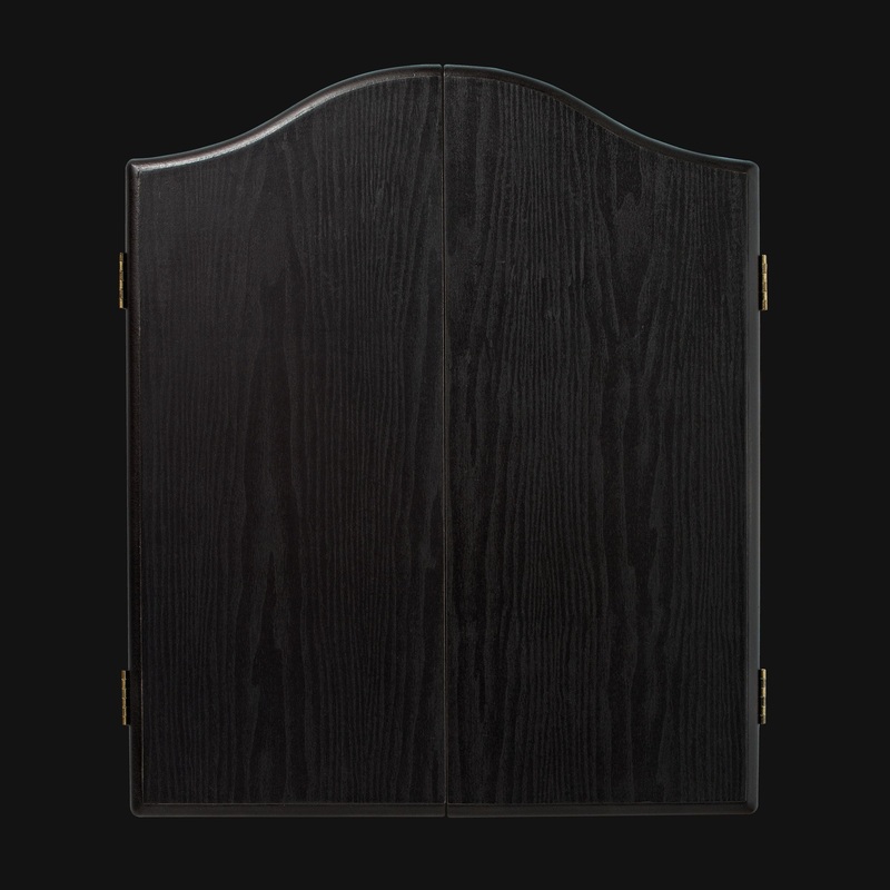 WINMAU – Classic Black Deluxe Dartboard Cabinet