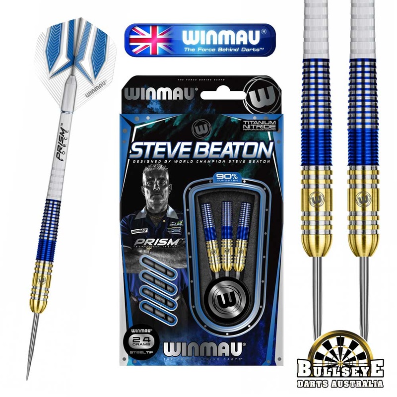 Winmau Steve Beaton Darts – 90% Tungsten – 22g