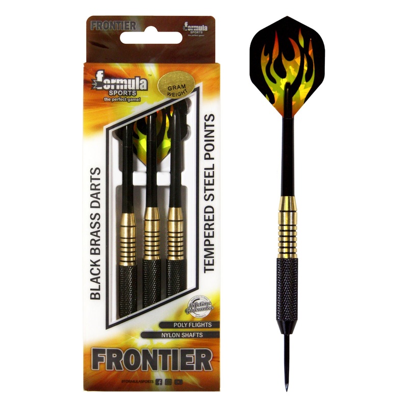 FORMULA Frontier Black Brass Darts – 24g