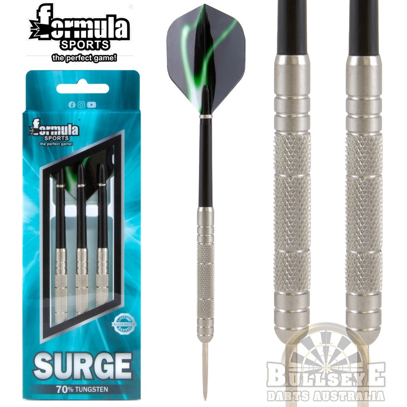 FORMULA Surge Knurled Grip Darts – 70% Tungsten – 23g