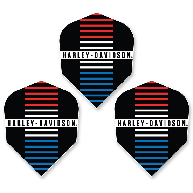 HARLEY DAVIDSON – Official Licensed Dart Flights – RETRO – Standard Size – 100 Micron