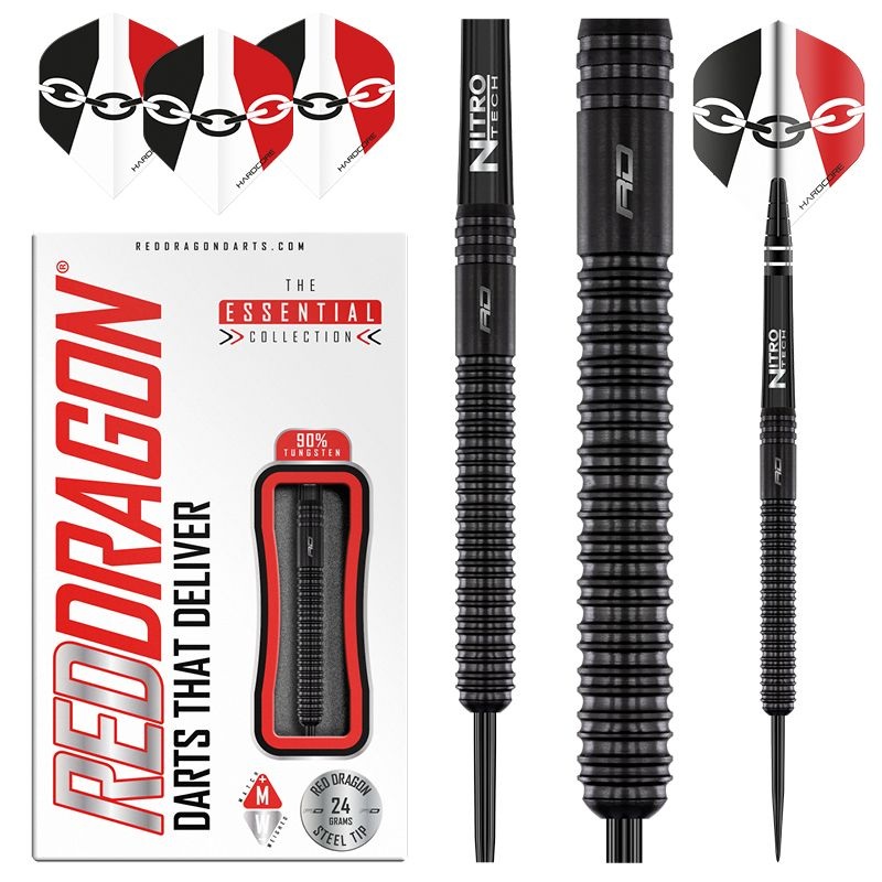 RED DRAGON – Jamie Hughes SE Darts – 90% Tungsten – 24g