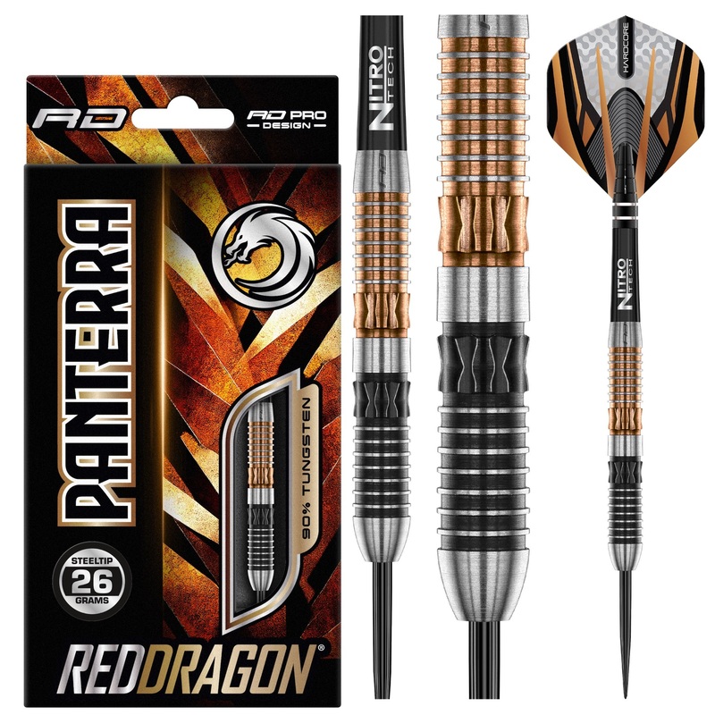 RED DRAGON – Panterra Darts – 90% Tungsten – 26g