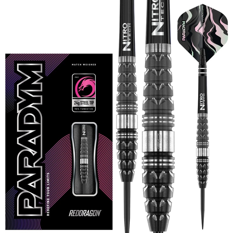 RED DRAGON – Paradym Torpedo Darts – 90% Tungsten – 26g