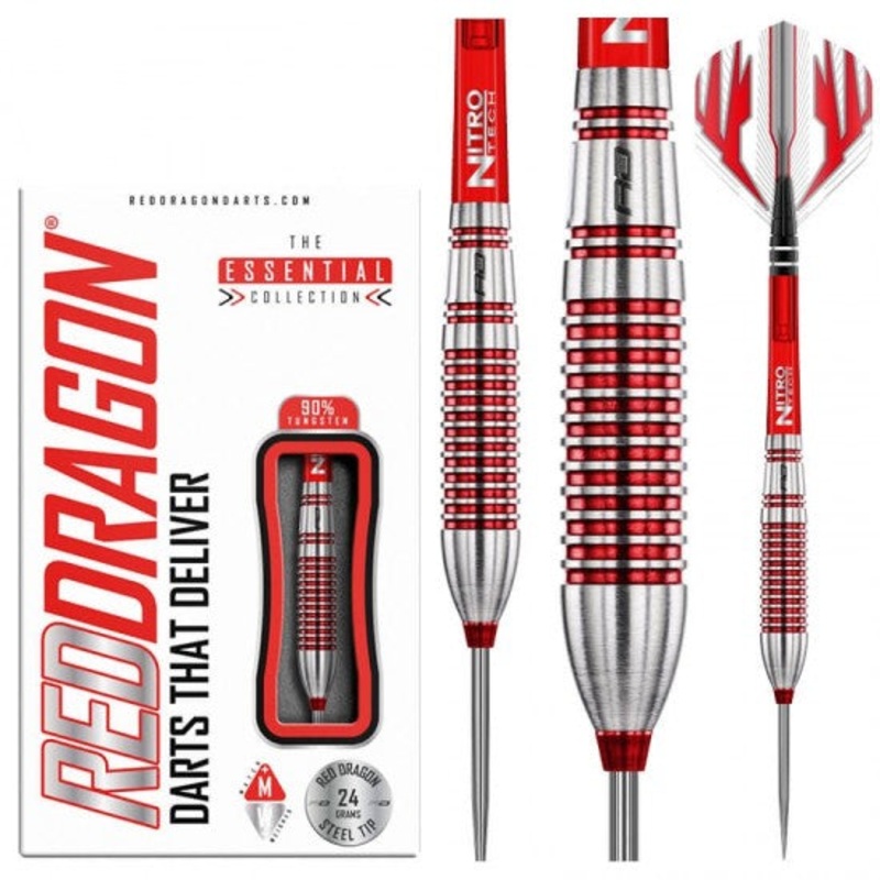 RED DRAGON – Reflex Darts – 90% Tungsten Torpedo – 24g