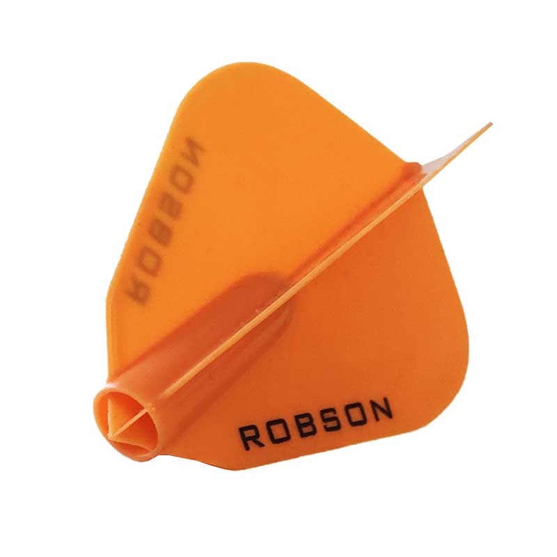 ROBSON – Plus Dart Flights F Shape – ORANGE