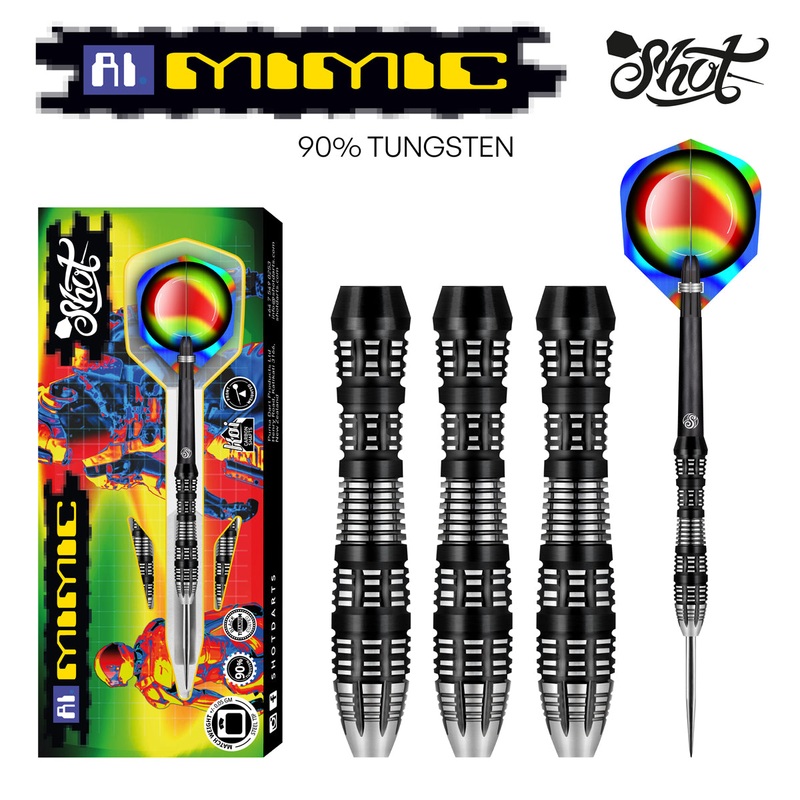 SHOT – AI MIMIC Dart Set – 90% Tungsten – 26g