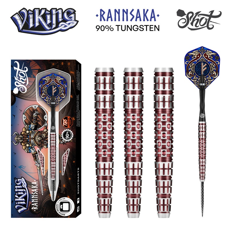SHOT – Viking Rannsaka Darts – 90% Tungsten – 22g