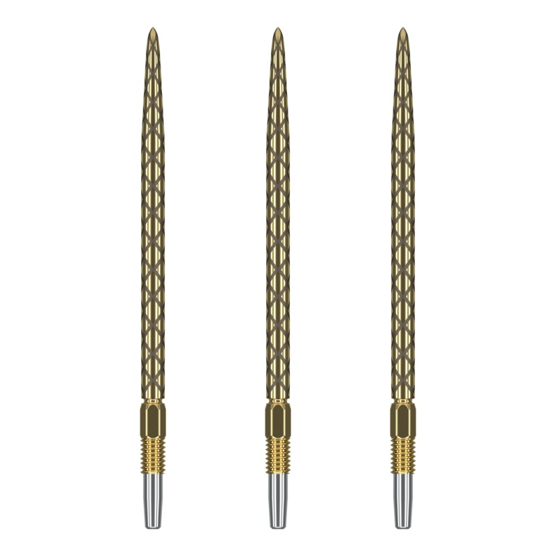 TARGET Swiss DIAMOND PRO Dart Points – Gold – 40mm