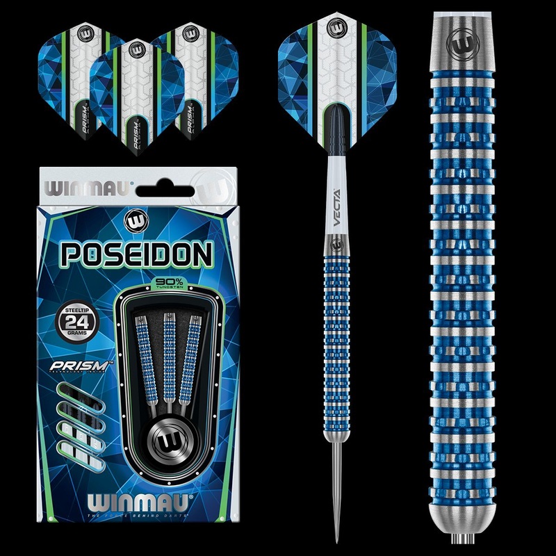 WINMAU – Poseidon – 90% Tungsten Darts – 24g