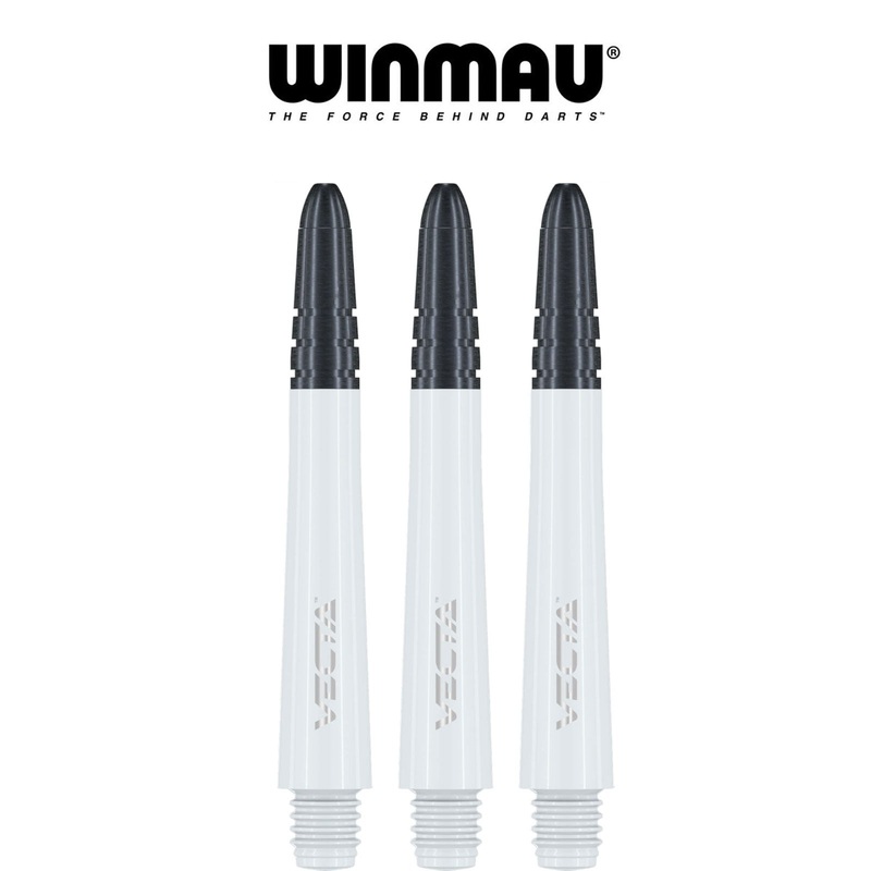 WINMAU – Vecta Composite Dart Shafts – Medium White