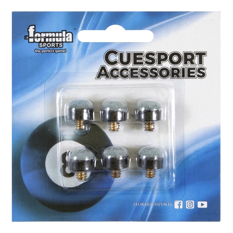 Blue Leather Tip Screw On 9mm – SIX PACK