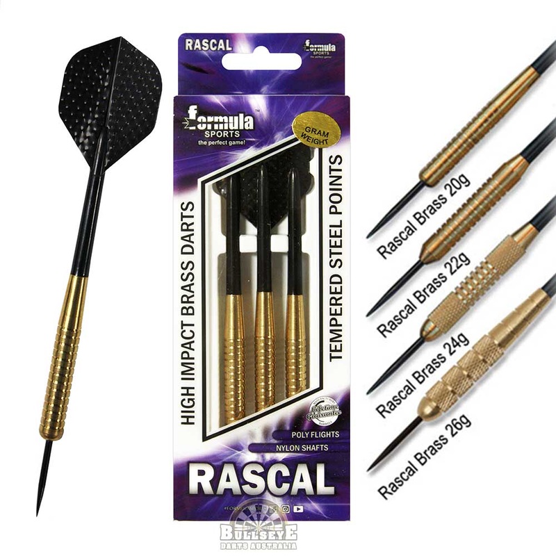 Formula Rascal High Impact Brass Darts