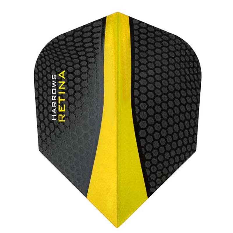 Harrows Retina Extra Strong Dart Flights – Yellow