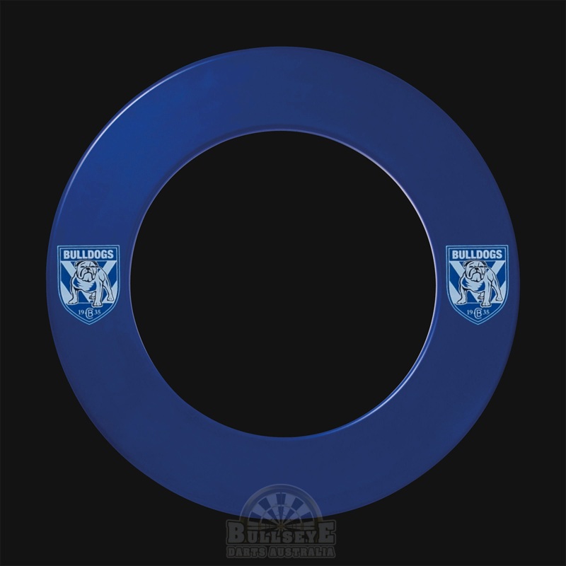 NRL Licensed Canterbury Bulldogs Dartboard Surround